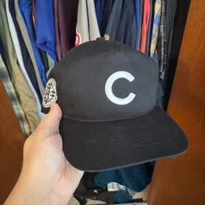 Chicago Cubs Black Hat 47 Hitch